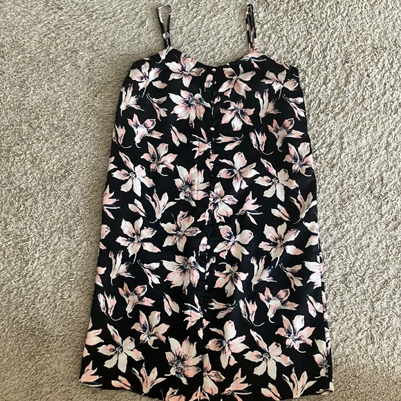 Madewell pink and black dress, size 0 - Picture 3 of 3